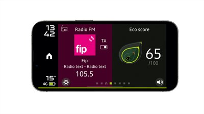 Dacia New Media Control - Widget