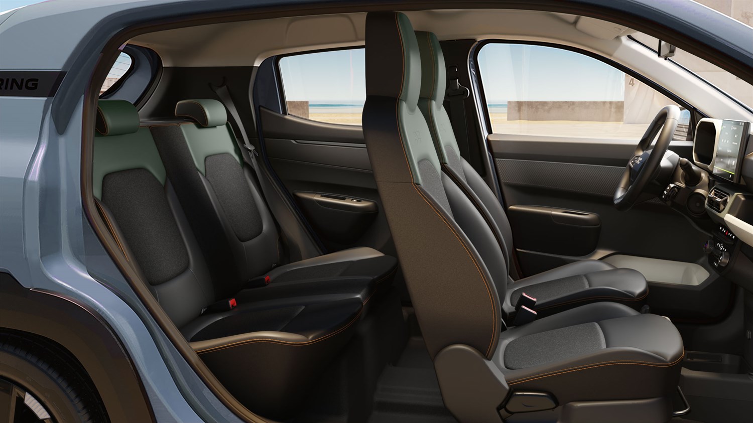 Dacia Spring - modularity