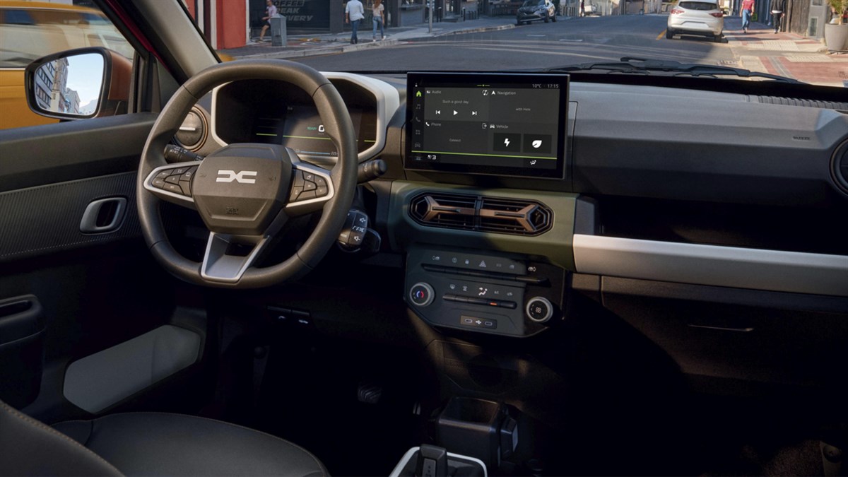 Dacia Spring - interior
