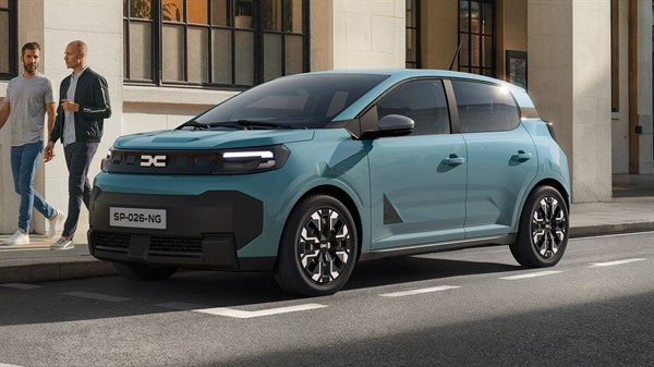 new Dacia Spring - compact and agile