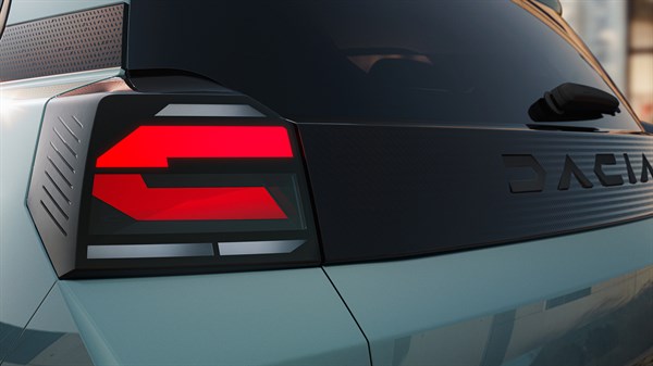 new Dacia Spring - LED lighting signature