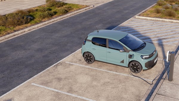 new Dacia Spring - easy charging