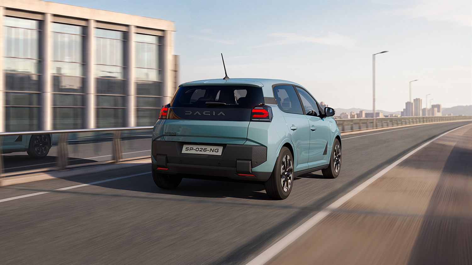 new Dacia Spring - safety