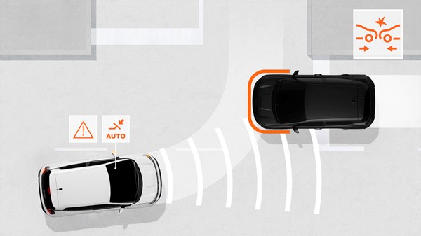 new Dacia Spring - automatic emergency braking (AEBS)